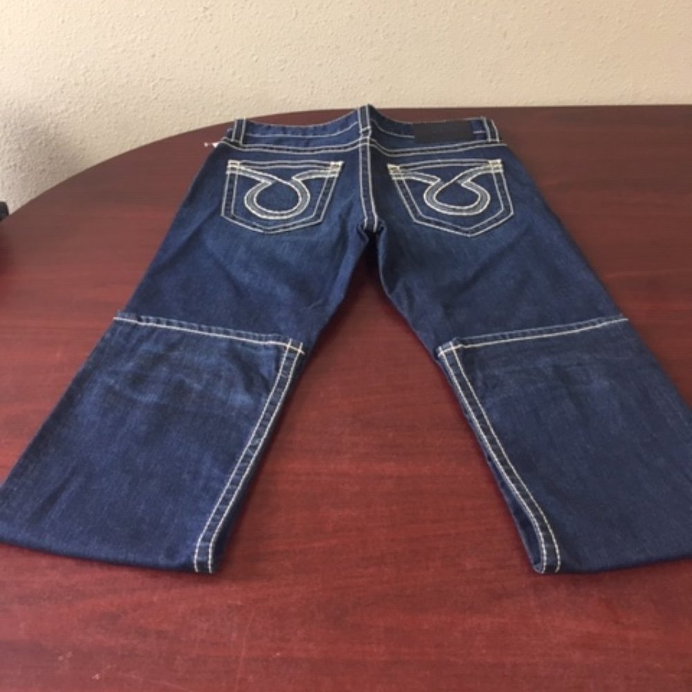 NWT Big Star Union Regular Straight Leg Jeans Denim Distressed Jeans - Picture 4 of 10